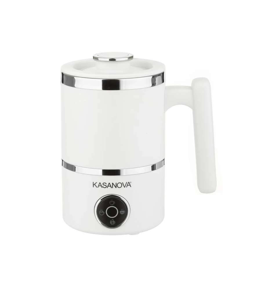 Montalatte digitale 4 funzioni 400 W bianco Kasanova Montalatte digitale 4 funzioni 400 W bianco Kasanova